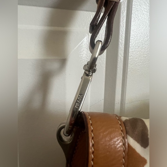 Prada Vintage 2000's Tessuto St. Venezia Padlock Flap Bag - Picture 12 of 15